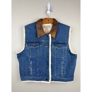 Telluride Women's denim vest size Large